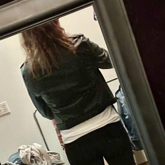 Faux Leather Moto Jacket - Picture 3 of 3